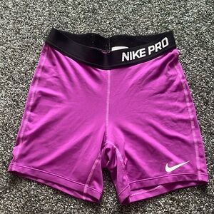 Nike Pro Purple Spandex